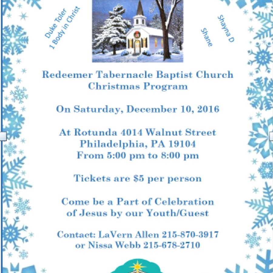 the-rotunda-redeemer-tabernacle-baptist-church-christmas-program