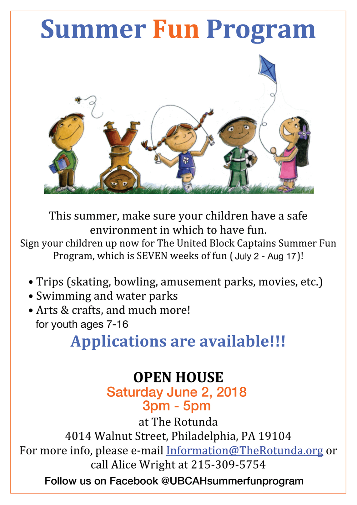 The Rotunda  Summer Fun Program Open House